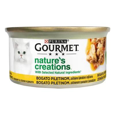 Gourmet Natures Creations Chicken - консерва за котки с пилешко месо 85 гр