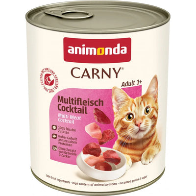 Carny Adult Multi Meat Cocktail - консерва за котки с три вида месо, стек 6 х 800 гр