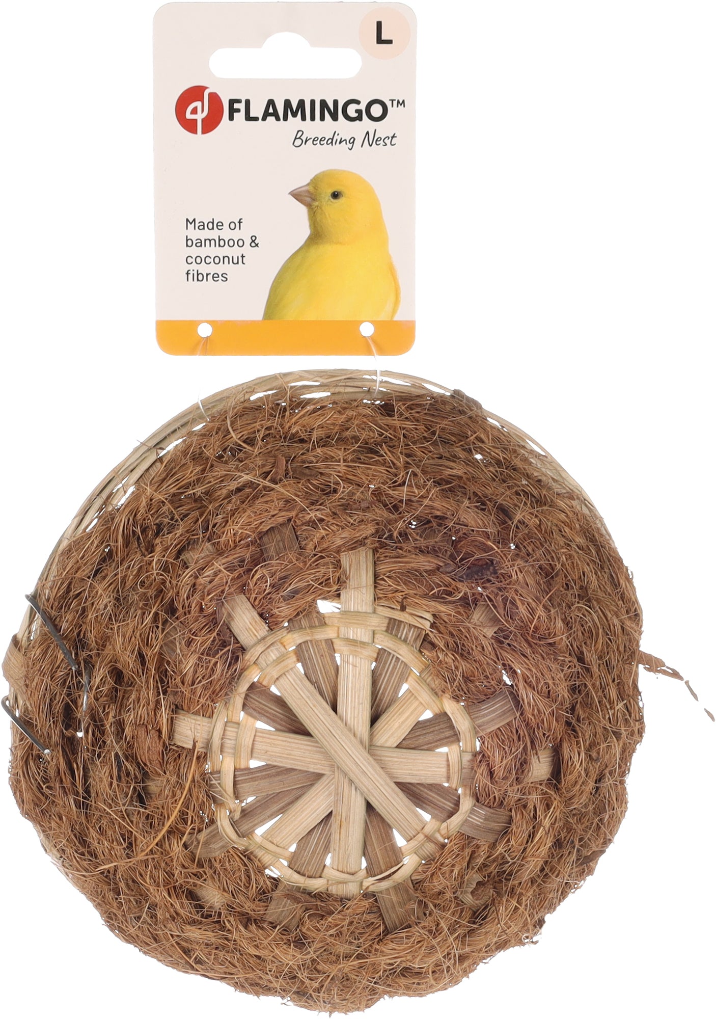 Flamingo Breeding Nest Dena Canaries - бамбуково гнездо за канарчета