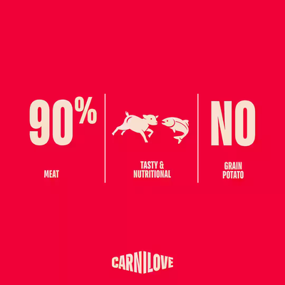 Carnilove Dog Jerky Lamb with Salmon - лакомство за кучета с агнешко и сьомга 100 гр