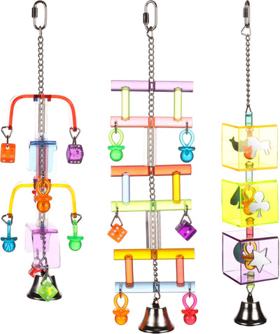 Flamingo Bird Toy Cage Hanger - играчка за птици