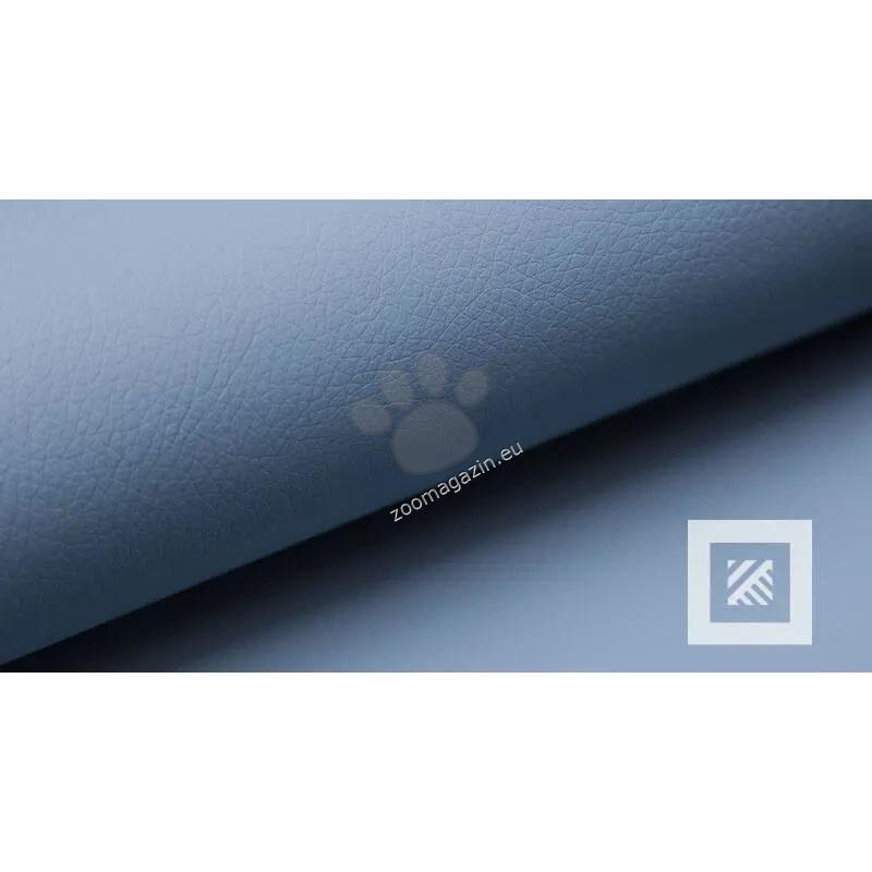 Meduza Dog Bed Eco Leather - луксозно легло от еко кожа 100 / 80 см, светлосин