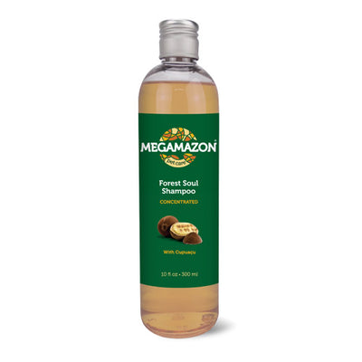 MEGAMAZON Shampoo Forest Soul 1:1 - успокояващ и хидратиращ шампоан с купуасу 300 мл.