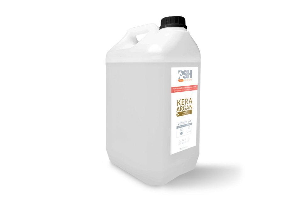 PSH Kera Argan Shampoo - рестуктуриращ шампоан с кератин и арган 5 л