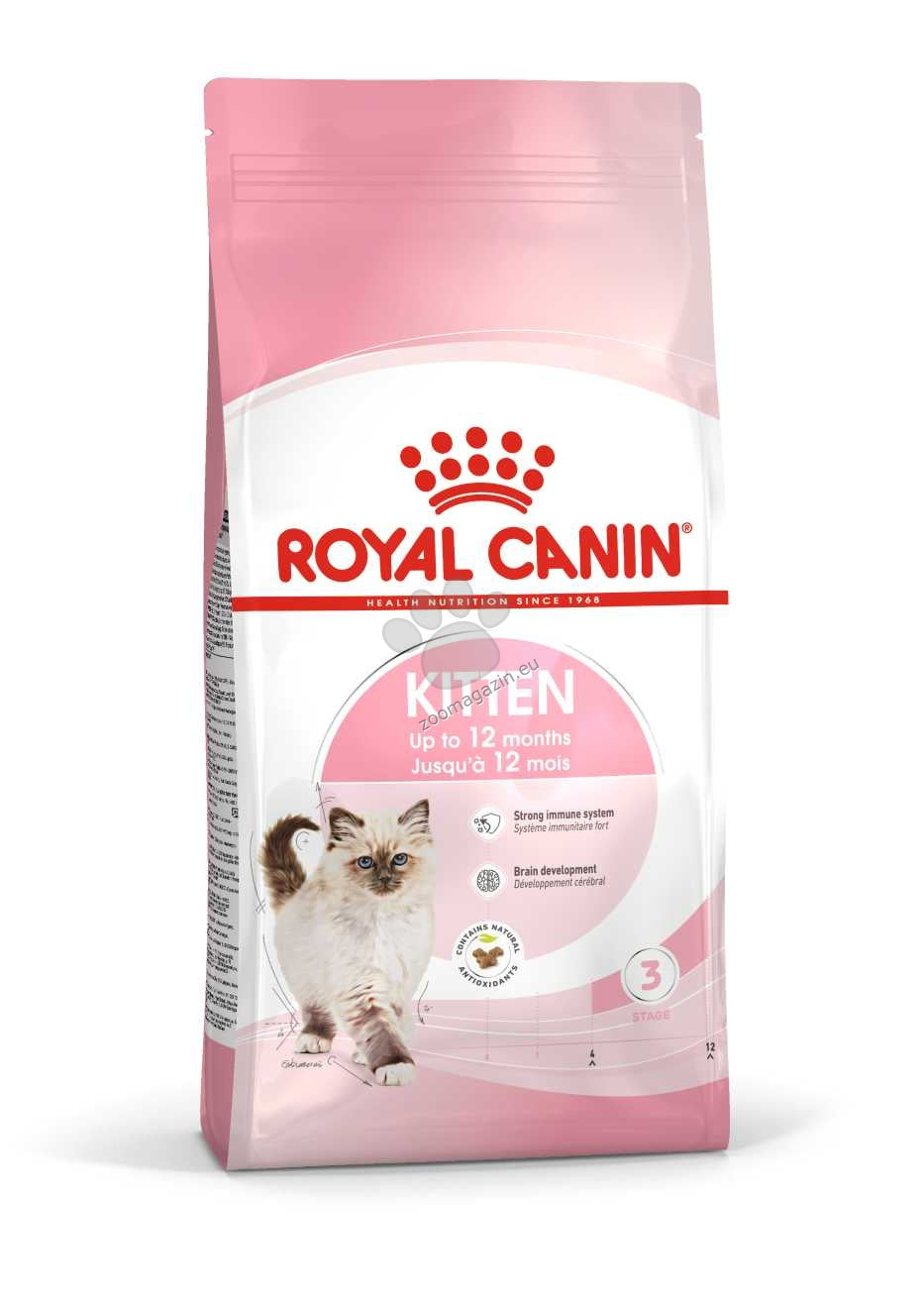 РАЗПРОДАЖБА Royal Canin Kitten - пълноценна храна за котенца от 4 до 12 месечна възраст