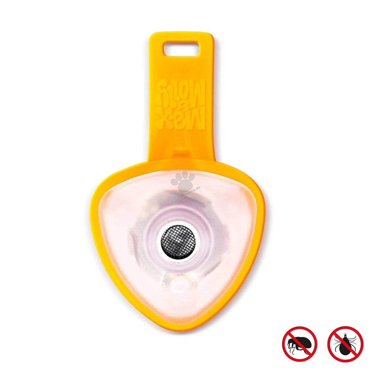 Max Molly Soundshield - електронен уред за предпазване от бълхи и кърлежи, оранжев