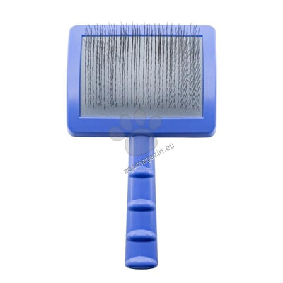 Tauro Pro Line Plastic Brush L - пластмасова четка с тънки и меки зъби 17,5 / 10,6 / 6,2 см, лилав