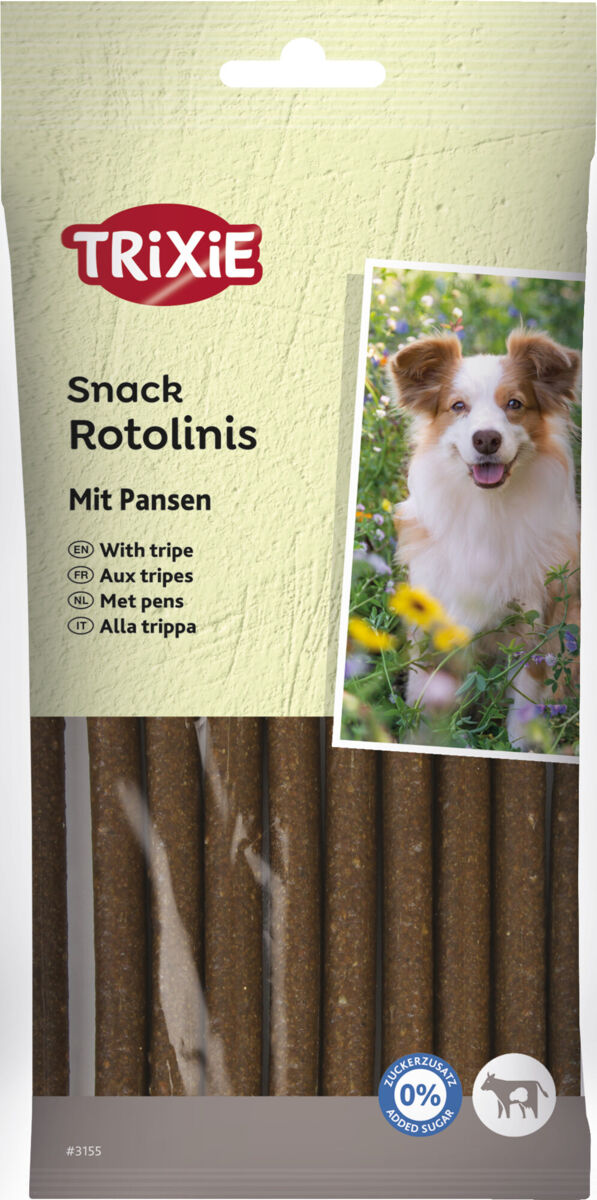 Trixie Soft Snack Rotolinis - деликатесно лакомство от телешко шкембе 120 гр