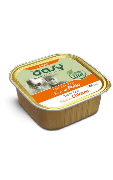 Oasy Tasty Pate Adult Chicken - пастет за кучета в зряла възраст с пилешко месо 150 гр.
