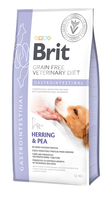 Brit VD Dog Gastrointestinal - храна за кучета с абсорбционни нарушения