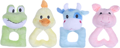 Flamingo Puppy Allen Frog & Duck & Cow & Pig Multiple colours - плюшена играчка 14 см.