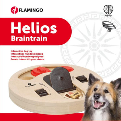 Flamingo Brain train Helios Light brown - интерактивна играчка за куче 23 см.