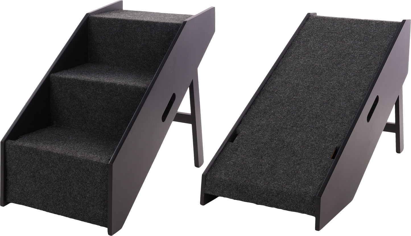 Flamingo Stairs and Dog Ramp Pino - 2 в 1 стълба и рампа за кучета 62 / 36 / 51 см