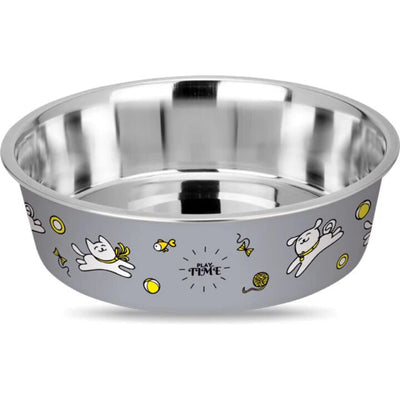Enjoy Castron Inox Bon Appetit - метална купа с илюстрация 850 мл