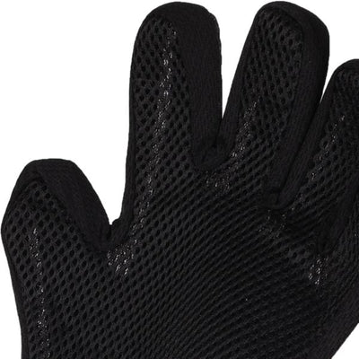 Flamingo Grooming glove Mandy Blue & Black - ръкавица за раресване на късокосмести кучета