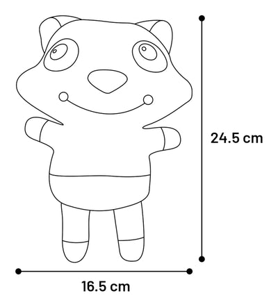 Flamingo Widad Fox Light brown - плюшена играчка за куче 23 см.