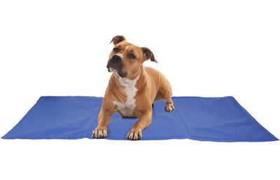 Flamingo Fresk - охлаждаща постелка за куче, синя