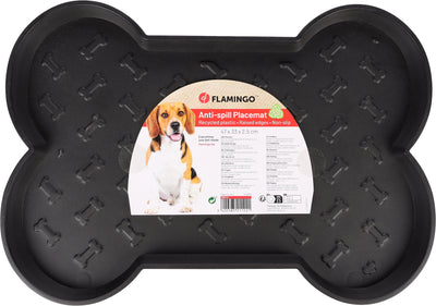 Flamingo Placement Preto Recycled Black - подложка за хранене 47 / 33 / 2.5 см