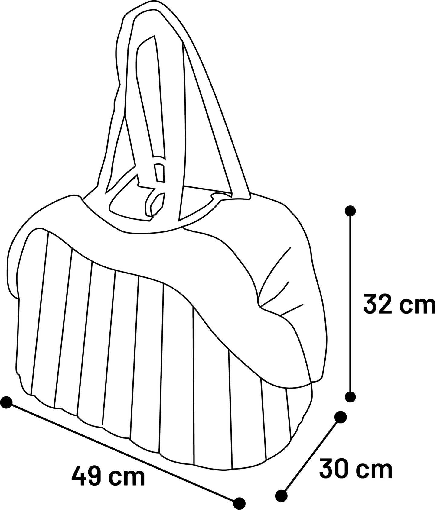 Flamingo Carrying Bag Tuke - луксозна мека чанта, кафяв