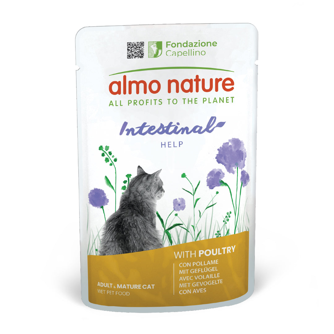 Almo Nature Holistic Functional Digestive Help with Chicken - пауч за котки с храносмилателни проблеми с пилешко месо 70 гр