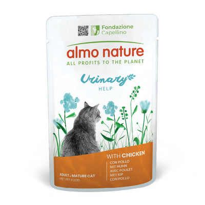 Almo Nature Holistic Functional Urinary with Chicken - пауч за котки с уринарни проблеми с пилешко месо 70 гр