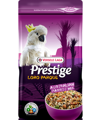 Versele Laga Premium Prestige Australian Parrot - пълноценна храна за австралийски големи папагали 1 кг