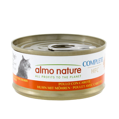 Almo Nature HFC Complete with Chicken and Carrot - консерва за котки с пиле и морков 70 гр