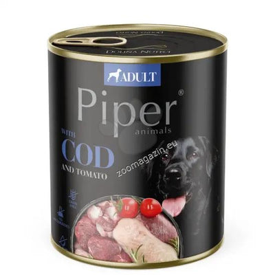 Piper Adult Dog Cod - консерва за кучета с риба треска и домати 800 гр