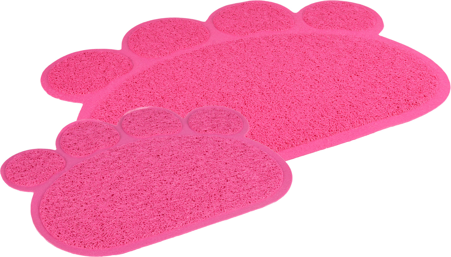 Flamingo Cat litter Tray Mat Pitou Matti - килимче за тоалетна, розово