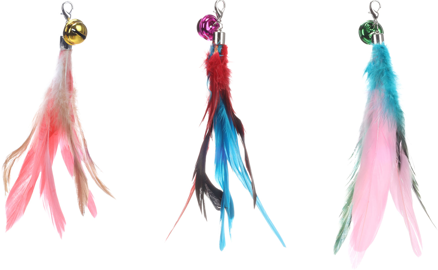 Flamingo Toy Maud Feather for Dangler - висулка за въдица за котки 20 / 12 / 5 см