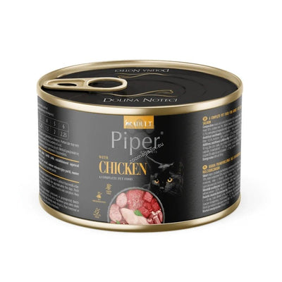 Piper Cat Adult Chicken - консерва за котки с пилешко месо, стек 12 х 185 гр