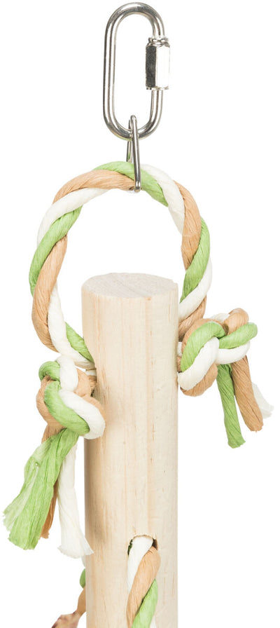Trixie Wooden Toy - играчка за средни и големи папагали 31 см