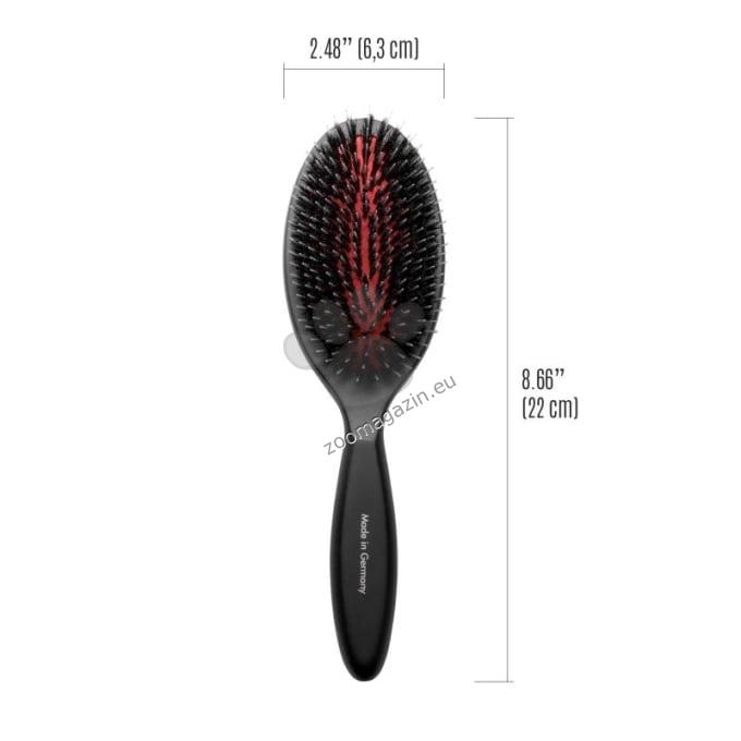 Tauro Pro Line Wooden Brush L - овална четка от букова дървесина 22 / 6,3 см