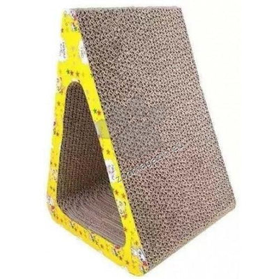 PlayMe - картонена драскалка за котки 36 / 23 / 20 см