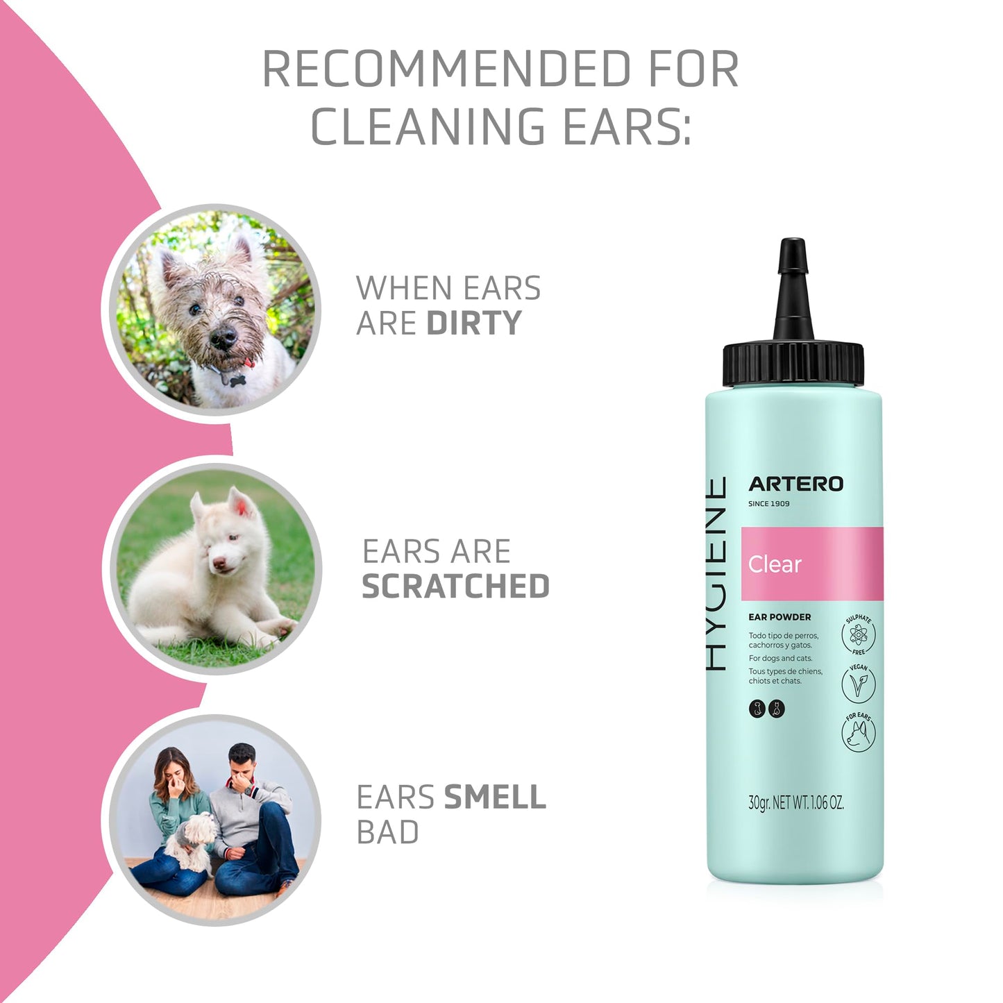 Artero Ear Powder Clear - пудра за уши 30 гр.