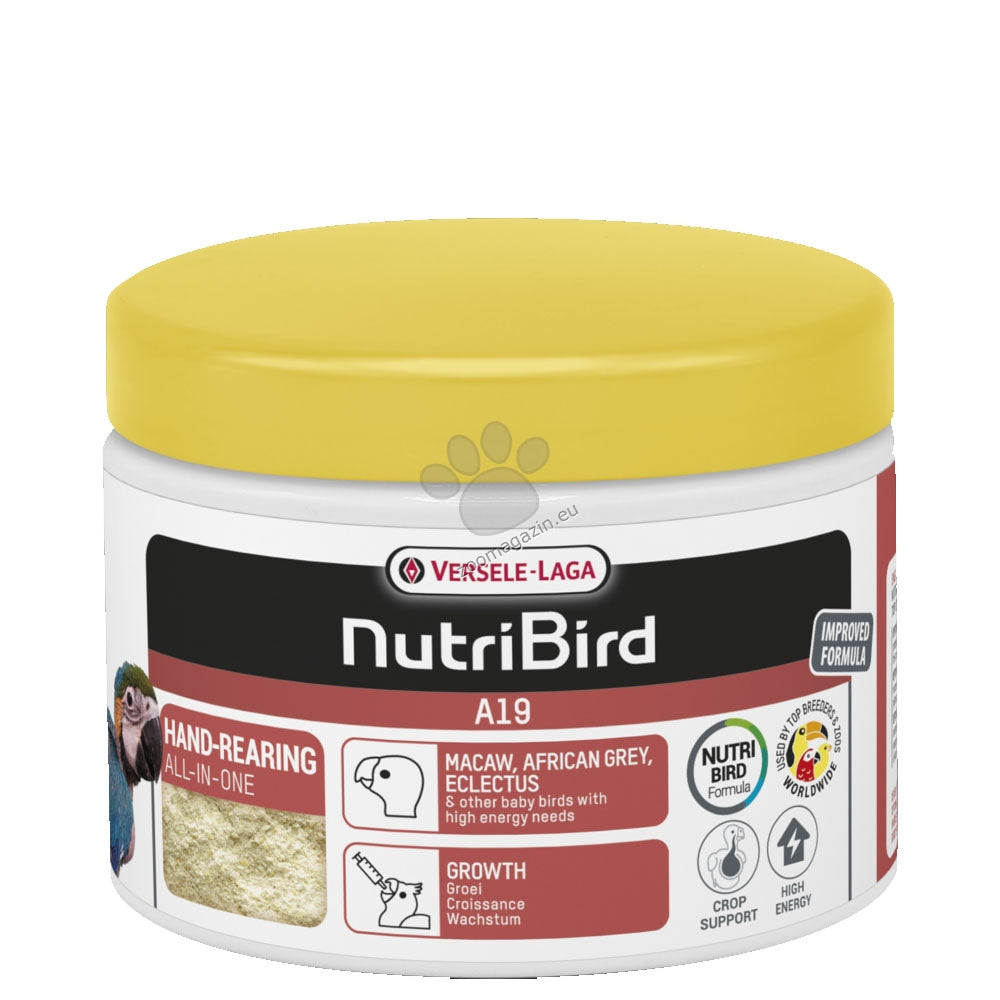 РАЗПРОДАЖБА Versele Laga Nutribird A19 - за ръчно хранене на бебета големи папагали