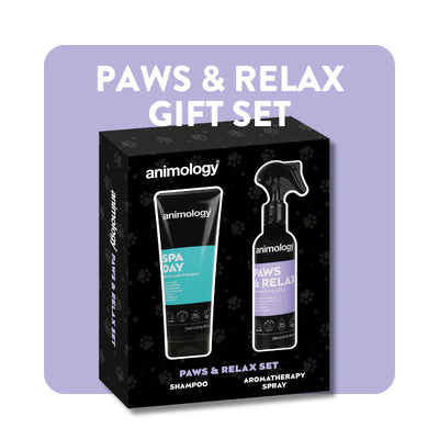 Animology Paws & Relax Set - сет за спа /шампоан 250 мл.и ароматен спрей 250 мл. /