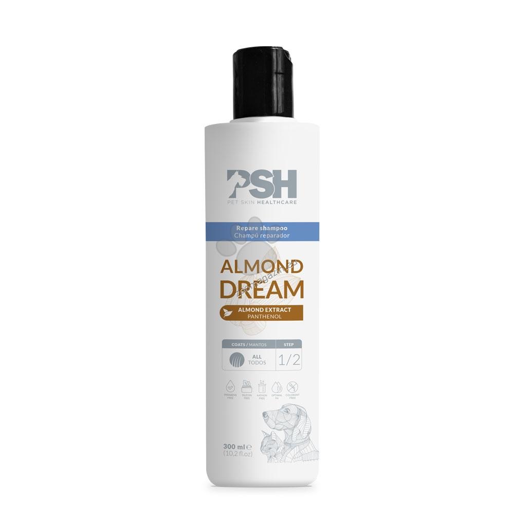 PSH Almond Dream Shampoo - възстановяващ шампоан с бадемово масло и пантенол 300 мл