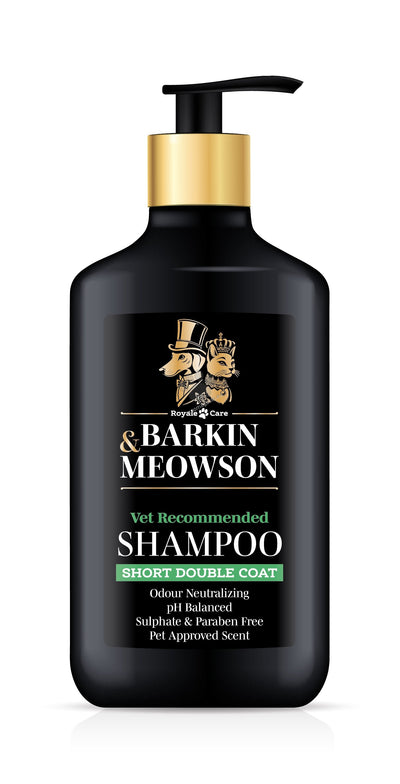 Barkin and Meowson - шампоан за кучета с къса двойна козина 350 мл