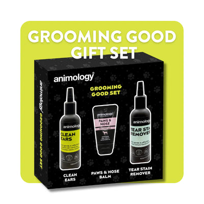 Animology Grooming Good Set - сет за грууминг /лосион за уши 100мл., балсам за лапи и нос 50мл., лосион за премахване на сълзи 100мл./
