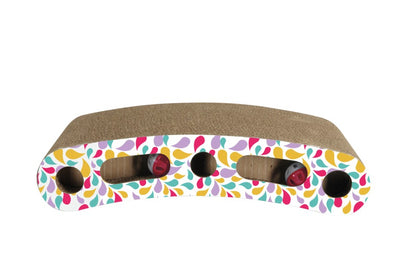 Camon Scratching Board with Two Balls - котешка драскалка 41 / 21 / 10 см