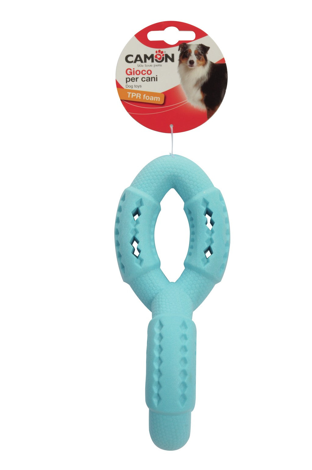 Camon Dog Toy TPR Foam Double Ring - кучешка играчка 20 см