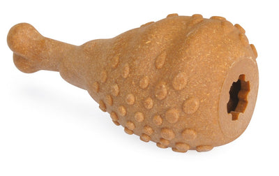 Camon Bamboo Dog Toy Chicken Leg - бамбукова играчка за куче 11 см