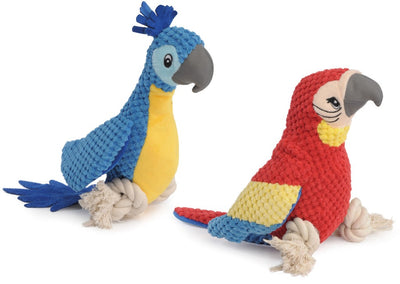 Camon Parrot With Sqeaker - плюшена играчка за куче 24 см