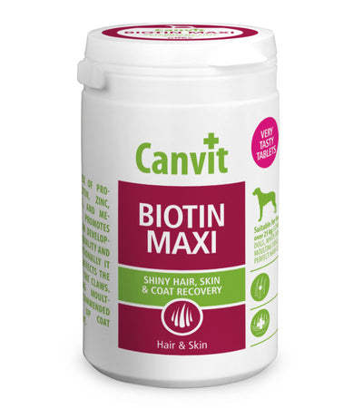 Canvit Biotin for dogs - таблетки с биотин за средни и големи кучета 230 гр