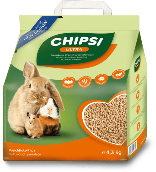 JRS Chipsi Ultra - гранули с голяма хигроскопичност и абсорбция на миризми, 10 литра