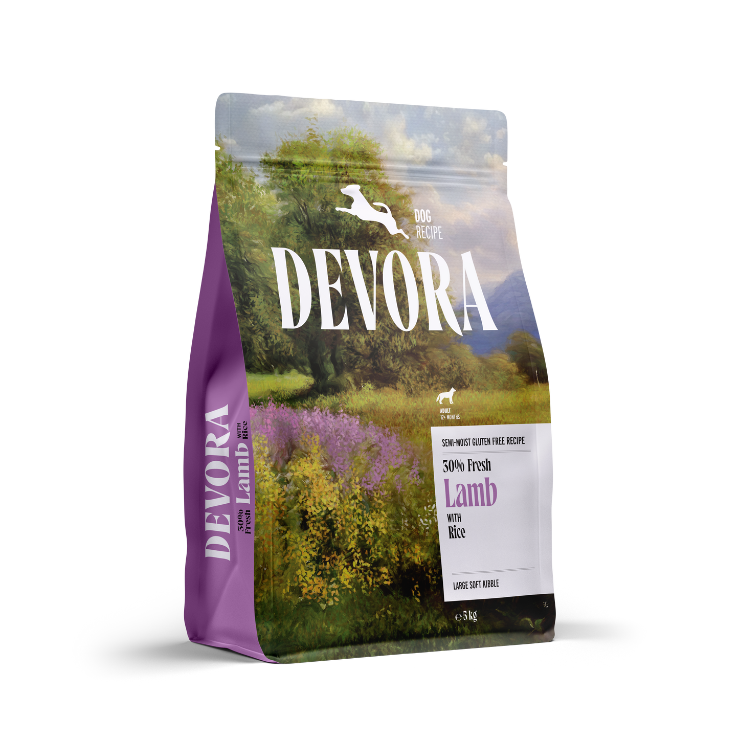 Devora Dog Semimoist Lamb - полусуха храна за кучета с агнешко