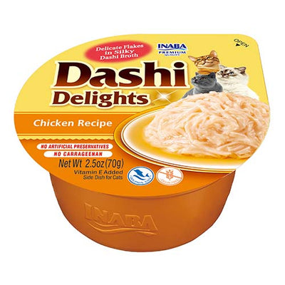 Inaba Dashi Delights Chicken - апетитен топинг с пилешко месо 70 гр