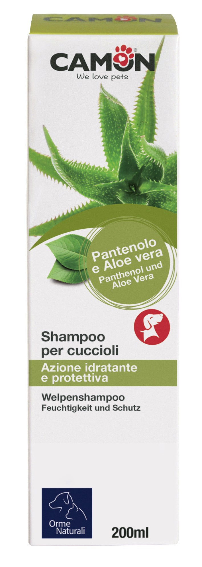 Camon Ormenaturali Puppy Shampoo - шампоан за малки кученца 200 мл