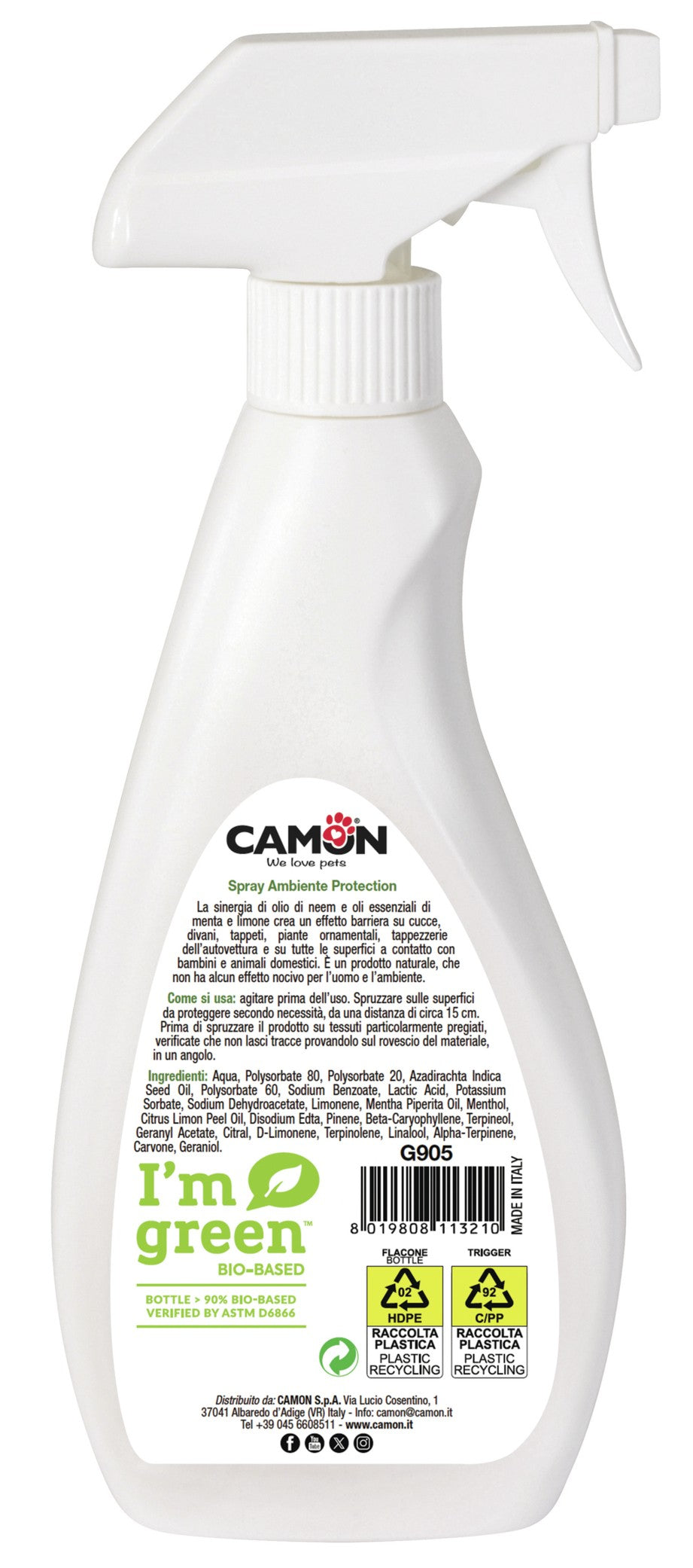 Camon Protective Spray - защитен спрей за мебели 500 мл